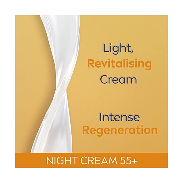 NIVEA Crème de nuit anti-rides et revitalisante 55+ 50 ml