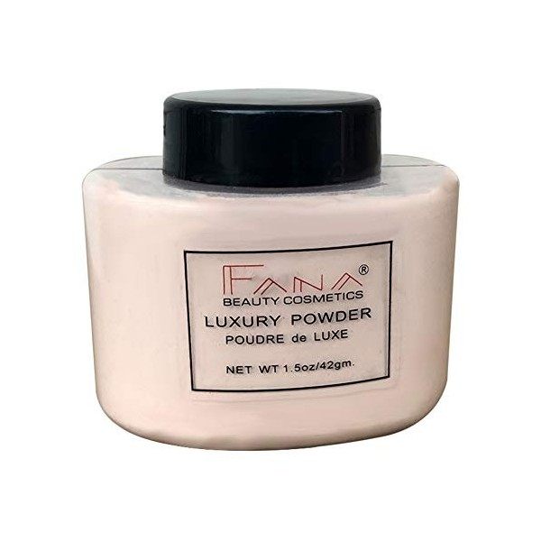 Ofanyia Poudre de Fixation Contrôle Lâche dHuile Poudre de Maquillage Eclairant La Peau Poudre Lâche Pores Invisibles Natura