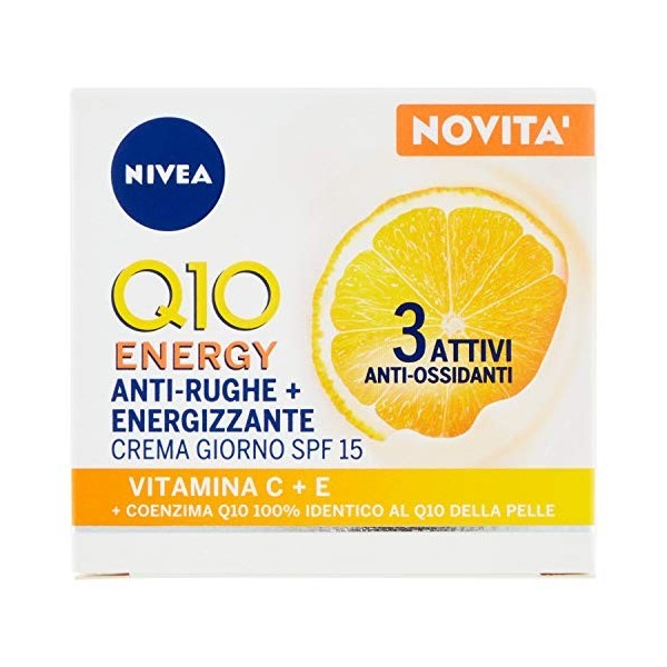 NIVEA Q10 antirughe giorno energ.50 ml.82322 - Crèmes et masques visage