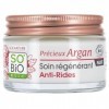 LÉA NATURE SO BiO étic| Soin Régénérant Anti-rides Nuit – Précieux Argan | Peau plus ferme et rebondie | Rides réduites | Hui