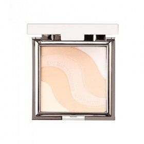 Poudre compacte mate - 5 couleurs - Translucide avec bouffée - Imperméable - Résistant à la transpiration - Poudre fixante lé