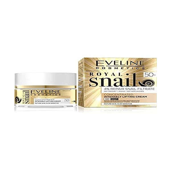 Eveline Cosmetics Royal Snail Strong Lifting Creme de Jour/Nuit 50+ 50 ml