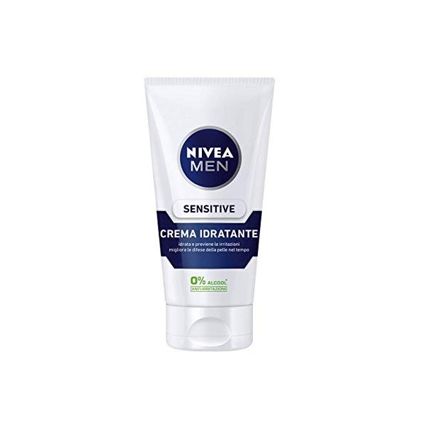 Nivea For Men - Crème hydratante sensitive extra douce - Peaux sensibles - 75 ml