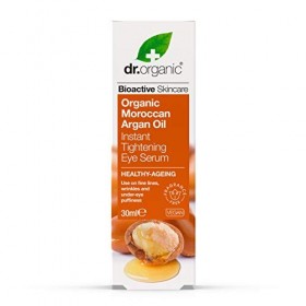 dr.organic argan instant tightening eye serum siero contorno occhi tensore instantaneo 30 ml