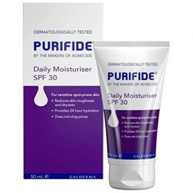 Acnecide Purifide Crème hydratante quotidienne SPF30 50 ml pour protéger les peaux sensibles