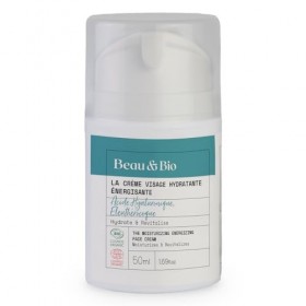 La Crème Visage Hydratante Energisante Certifiée Bio - Port OFFERT - Fabrique en France