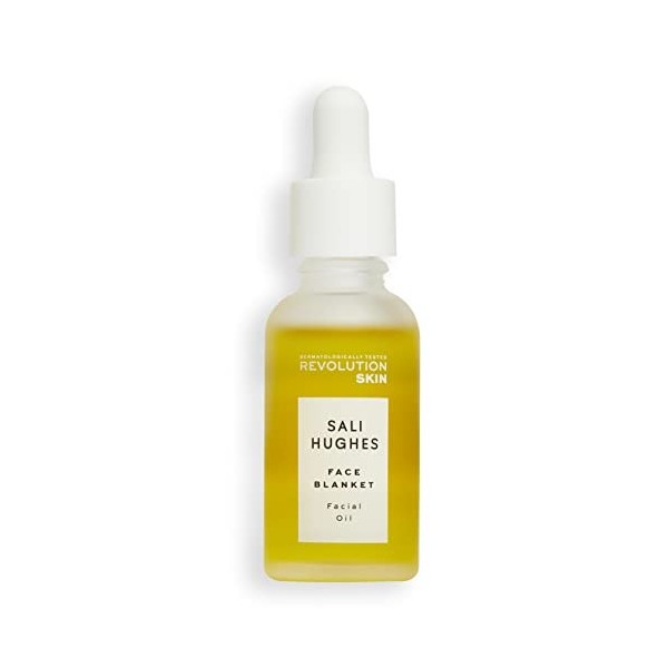 Revolution Skincare X Sali Hughes Olio per il viso, rinfresca la pelle spenta, idratazione extra per tutti i tipi di pelle, 3