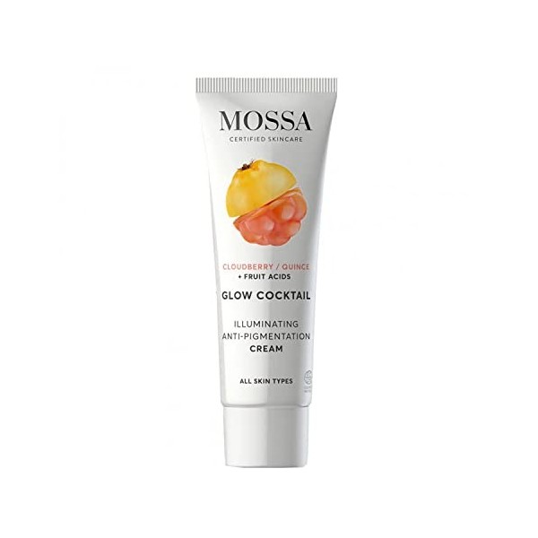 MOSSA GLOW COCKTAIL ANTI-PIGMENTACION CREMA ILUMINADORA MORADO 50ML