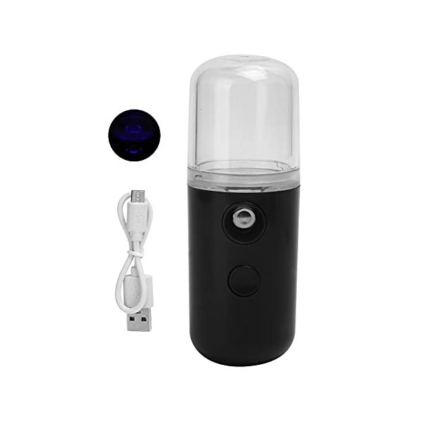 Nano Facial Mister, Portable Mini Face Mist Handy Steamer USB Mist Hand Cils Extensions Machine Datomisation pour Lhydratat