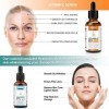 Anti Aging Vitamin C Serum Hyaluronic Acid Serum Set - with Hyaluronic Acid, Skin Care Set Boost Skin Collagen,Hydrate & Plum