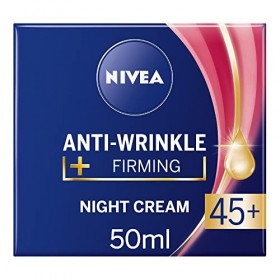 NIVEA Crème de nuit anti-rides et raffermissante 45 + 50 ml