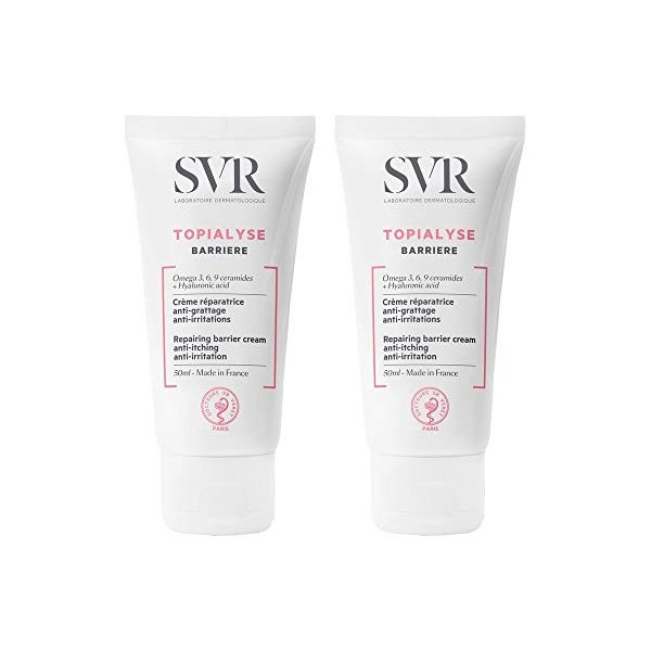 Svr Topialyse Crème Barrière , 50 Ml Lot De 2 