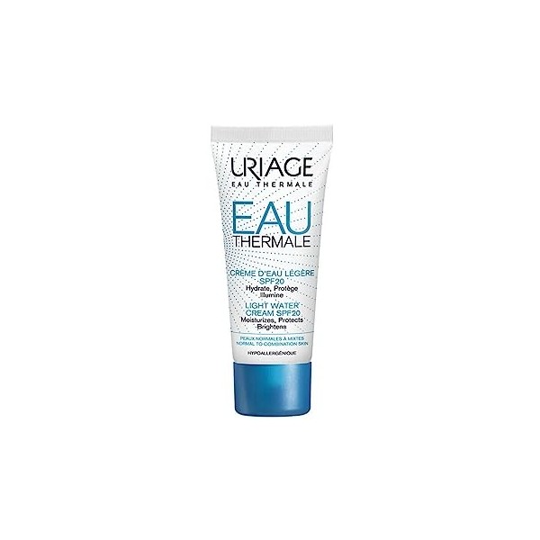 Uriage Crema De Agua Ligera Spf20 40Ml