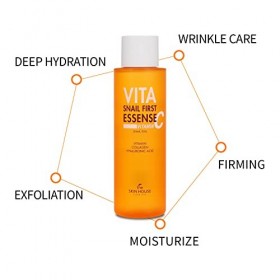 THE SKIN HOUSE since 1979 Vita Première essence descargot 150 ml, 5,07 fl.oz. | Élimine les cellules mortes de la peau Raf