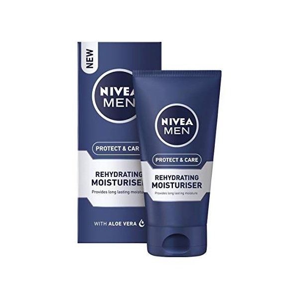 NIVEA MEN Rehydrating Moisturiser - 75 ml Pack of 2