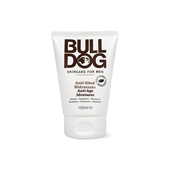 Bulldog Cuidado Facial para Hombres - Crema Hidratante Antiedad para Hombre , Antiarrugas y Antienvejecimiento de la Piel del