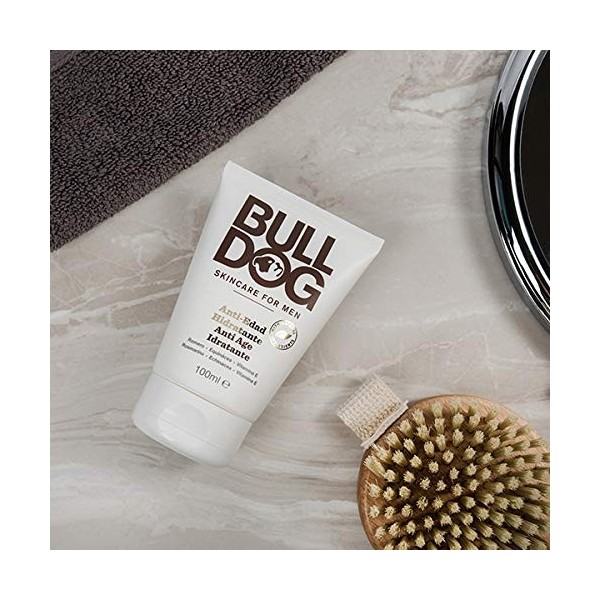 Bulldog Cuidado Facial para Hombres - Crema Hidratante Antiedad para Hombre , Antiarrugas y Antienvejecimiento de la Piel del