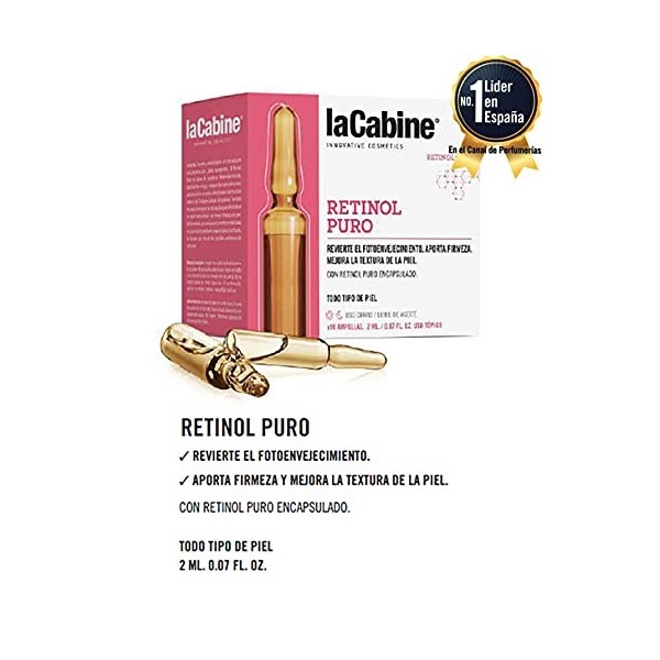 LaCabine Ampollas Retinol Puro 10x2 ml