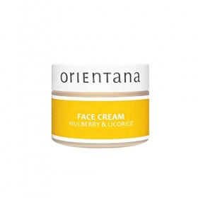 Orientana - Crème Visage Naturelle Mûre & Réglisse | Jour & Nuit Vegan Anti-Rougeurs Anti-Âge & Hydratation Inflammatoire | A