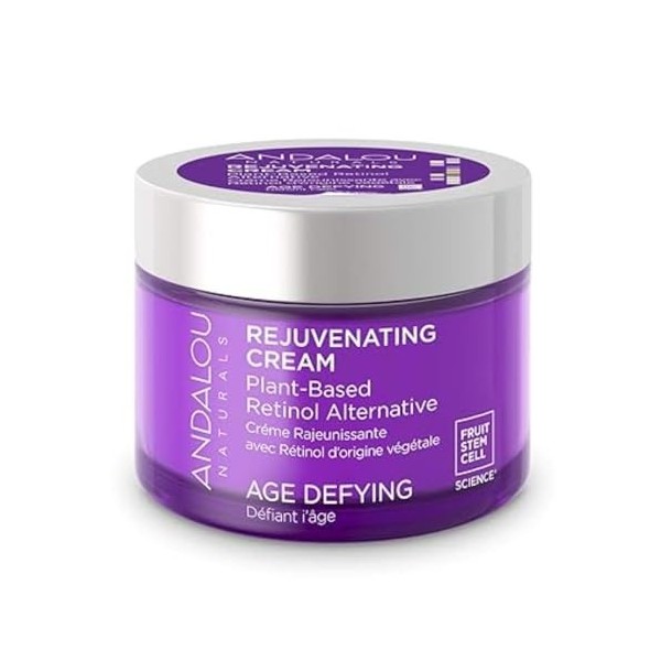 ANDALOU NATURALS Rejuv. Andalou Naturals AGE DEFYING Rejuvenating Plant Based Retinol Alternative Cream, 1 oz. Retinol Alt Cr