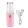 Pulvérisateur de Brume Datomisation Nano en Option Rose Blanc de 25 Ml, Brume Hydratante pour la Peau du Visage pour le Bure