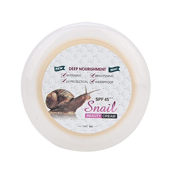 30 Ml Collagène Escargot Essence, Correcteur Peau Éclaircissante Blanchiment Perle Baume Crème Hydratante Blanchissant Éclair