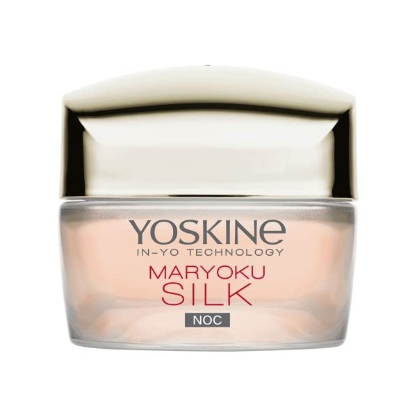 Yoskine Maryoku Silk Night Cream, Rebuilding treatment with silk threads