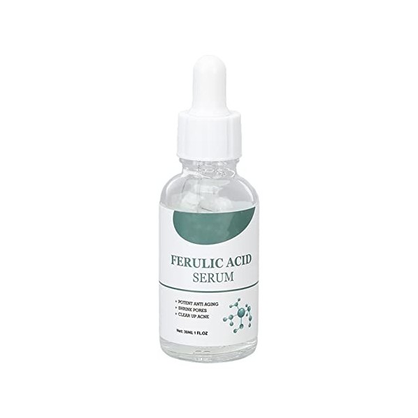 Sérum à lacide férulique, traitement antioxydant sérums éclaircissants purs 30 ml pour la peau