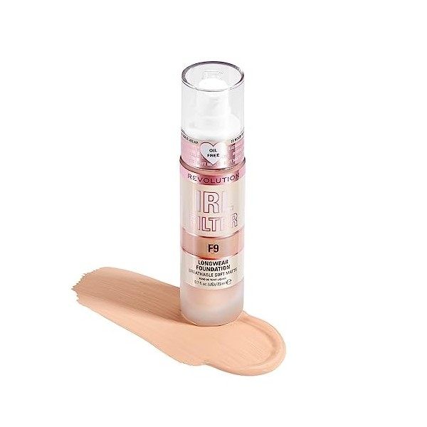 Makeup Revolution, IRL Filter, Longwear, Fond de Teint, F15, 23ml