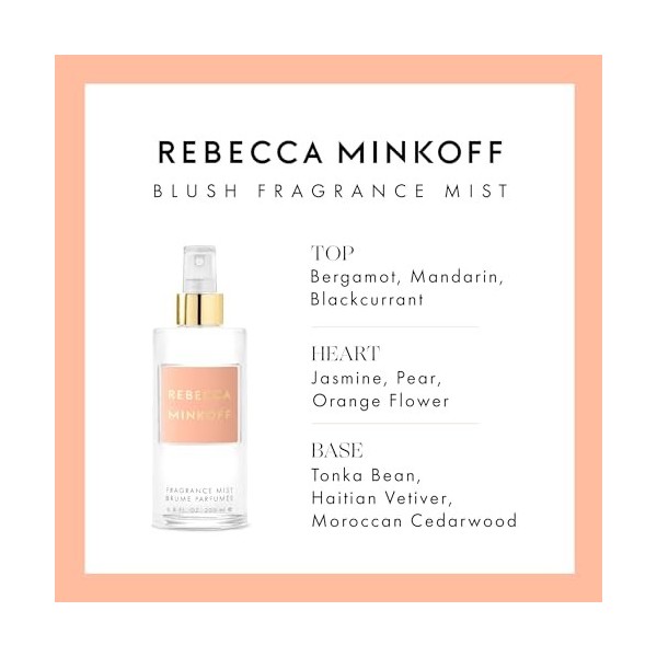 Rebecca Minkoff Rebecca Minkoff Blush Fragrance Mist For Women 6.8 oz Fragrance Mist