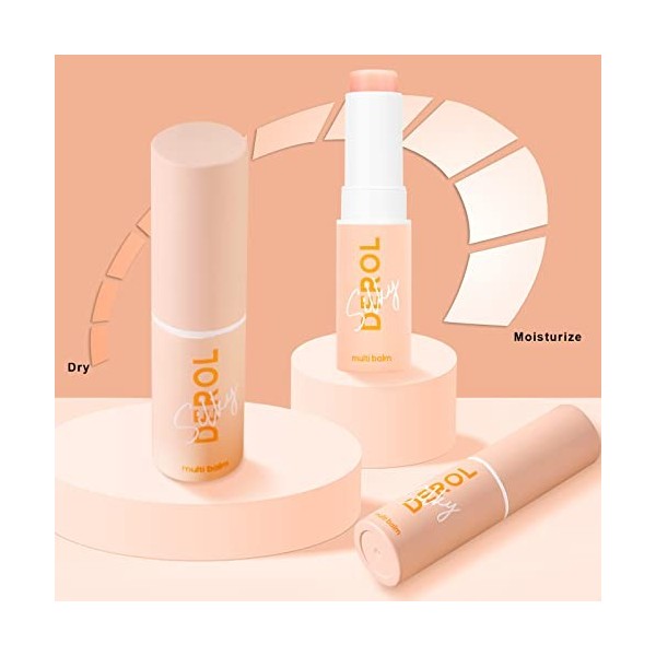 Baumes Anti-rides Rebondissantes,Baume Hydratant Rebond Anti-rides,Multi-Purpose Moisturising Balm Stick,Creme hydratante Pos