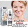 Collagène Boost Sérum Anti-âge Crème Anti-rides Femmes,Rétrécissement des Pores Sérum Visage Acide Hyaluroni