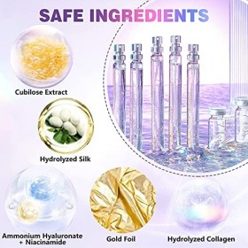 Ensemble de Levage de Protéines, Sérum Visage, Fil de Collagène Absorbant pour Lifting, Levage de Fils de Protéines Solubles 