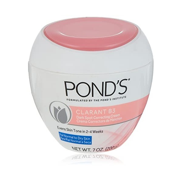 Ponds Crème hydratante anti-taches brunes Clarant B3 - Pour peaux normales à sèches - 205 ml