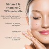 Sérum Visage avec Vitamine C & Acide Hyaluronique ● Compatible Dermaroller ● 99% Naturel ● Soins pour le Visage et le Décolle