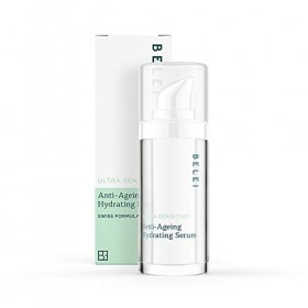 Marque Amazon - Belei - Sérum hydratant anti-âge pour peaux très sensibles, 30 ml