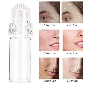 Nouvelles aiguilles de mesothérapie Hydra Roller 64 broches , pour remplissage de sérum pour le visage, Injection de titane, 