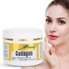 Crème de collagène pour le visage, crème pour le visage anti-âge hydratante jour et nuit au collagène anti-rides crème pour l