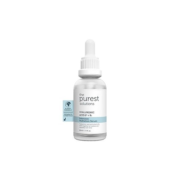 The Purest Solutions Intensive Hydration Serum Hyaluronic Acid 2% + B5 - Moisturizing Anti-Aging Care for All Skin Types - 