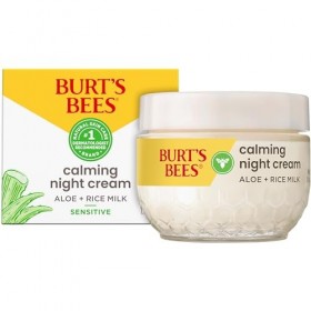 Burts Bees - Crème de nuit - Pour peaux sensibles - 50 g