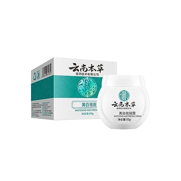 EXQST Crème blanchissante et Anti-Taches de rousseur aux Herbes du Yunnan, crème Anti-Taches de rousseur, Taches Lumineuses é