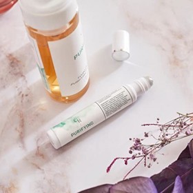 Roll on Anti Imperfections / 25ml / Vegan/Convient à lallaitement/Lotion désinfectante indiquée pour combattre et accélérer 