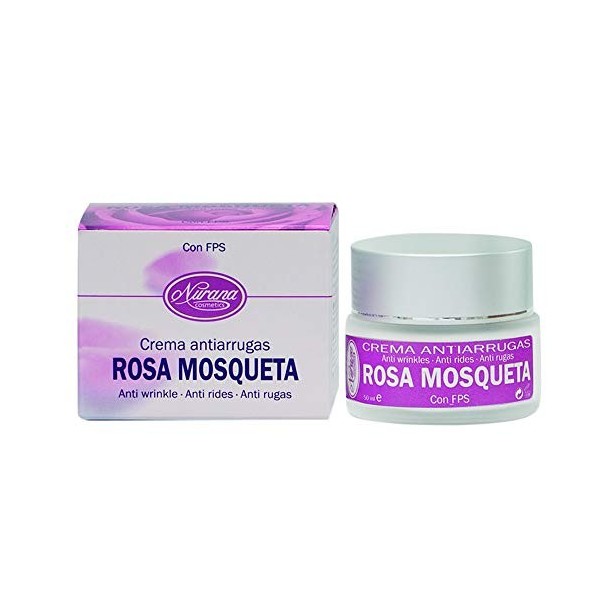 Nurana Crème anti-rides Rose musquée 50 ml SPF