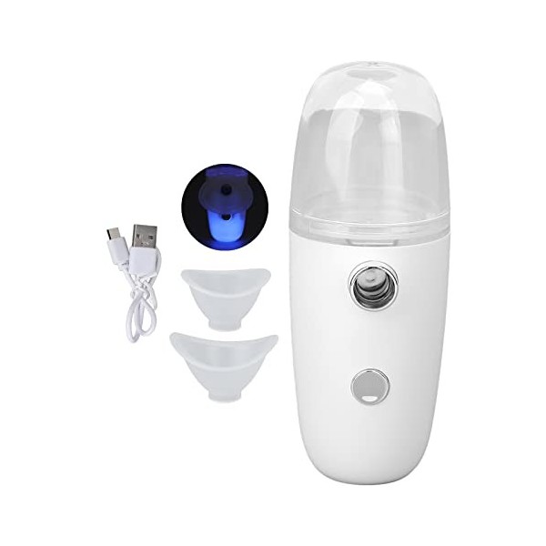 Nébuliseur pour les yeux Mini vaporisateur hydratant portable Appareil de beauté pour le visage Hydratant pour les yeux Lavag