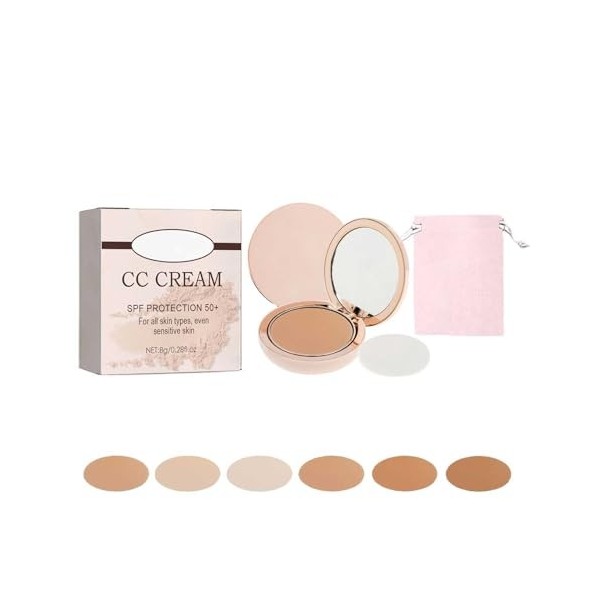 Always Divinia Ilumina Cc Creamy Compact Spf 50+ And Pouch,Always Divina Ilumina Cc Cream Compact 50 Sunscreen,Foundation Wit