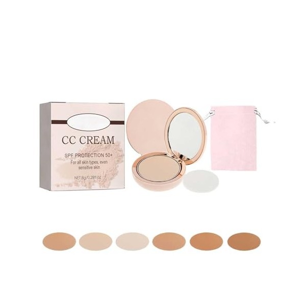 Always Divinia Ilumina Cc Creamy Compact Spf 50+ And Pouch,Always Divina Ilumina Cc Cream Compact 50 Sunscreen,Foundation Wit