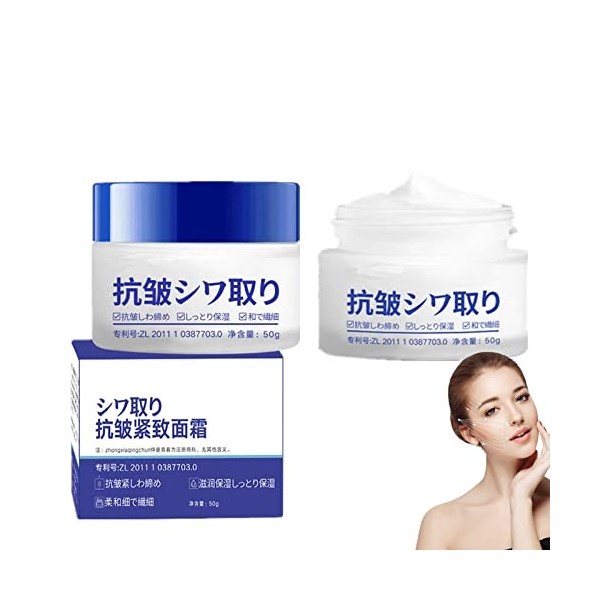 Japanese 28 Day Anti Wrinkle Rejuvenation Cream, 50g Firming Anti-Wrinkle Face Cream, Moisturizing Tone-Up Cream, Anti Wrinkl