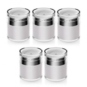 Carriere 1.7 Oz Airless Hydratant Conteneur Flacons Pompe avec Pompe Nouveau Vide Airless Travel Lotion Container