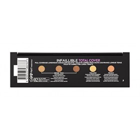 LOréal Paris Infaillible Total Cover Fond de Teint Palette Correctrice Teinte Foncee