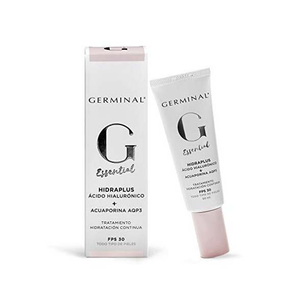 Germinal - Crema Antiarrugas Hidratante | Crema Facial con Ácido Hialurónico | Crema Hidratante Facial | Crema Facial con Pro